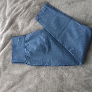 NVGTN blue seamless contour leggings